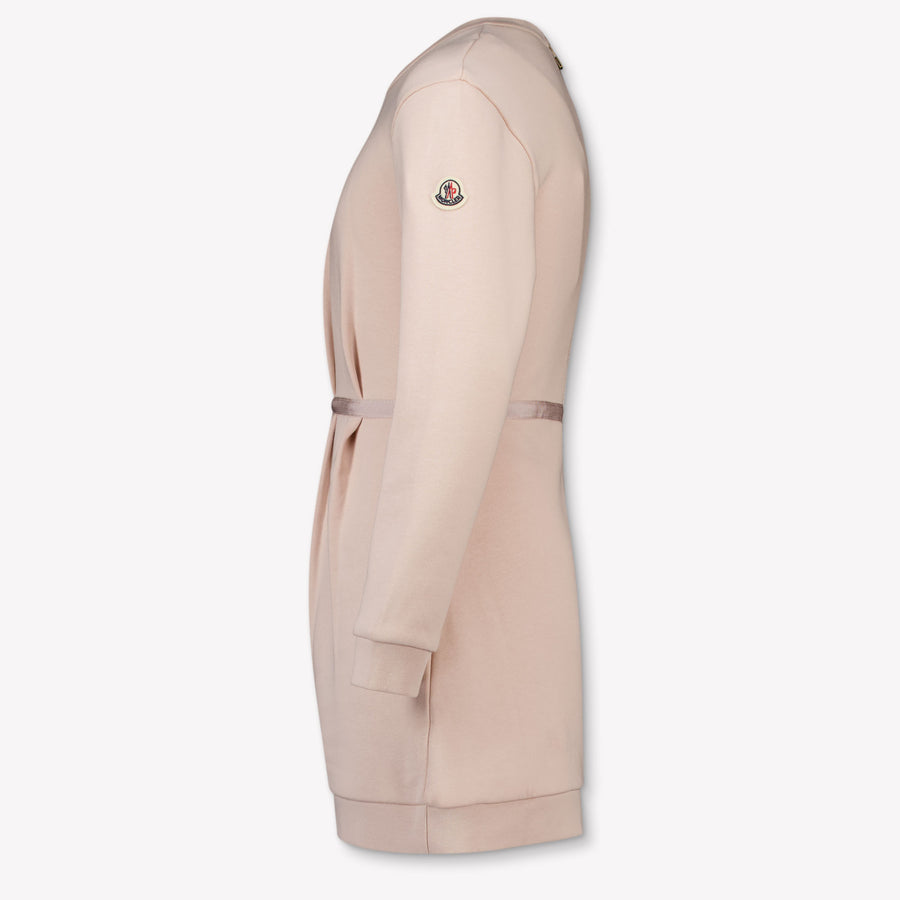 Moncler Girls Dress in Light Pink