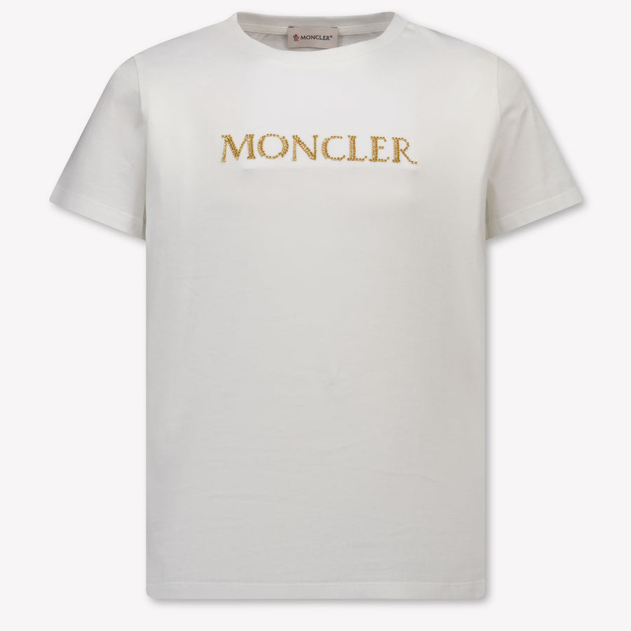 Moncler Girls T-Shirt in White