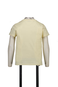 Moncler Kinder Meisjes T-Shirt In Geel