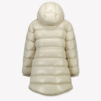 Moncler Dacca Kinder Meisjes Winterjas In Beige