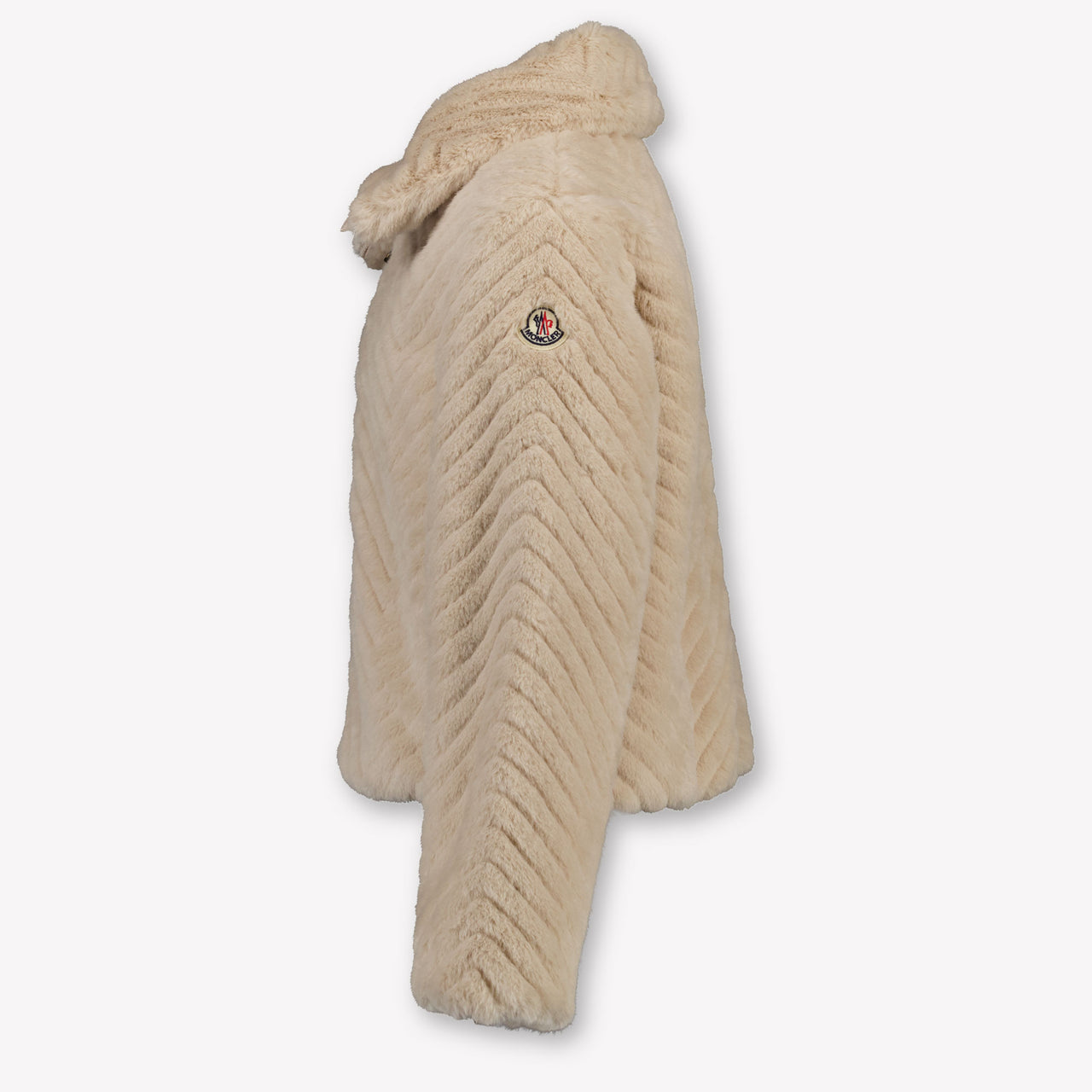 Moncler Eira Kids Girls Jackets In Light Beige