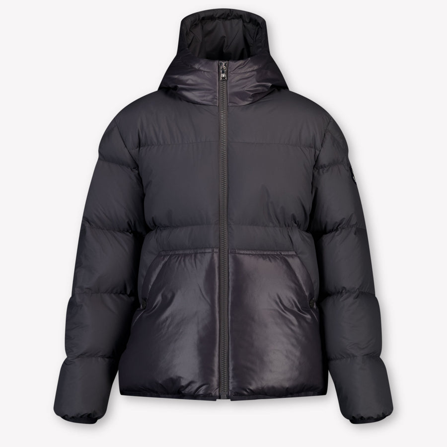 Moncler Barin Kinder Jongens Winterjas In Grijs