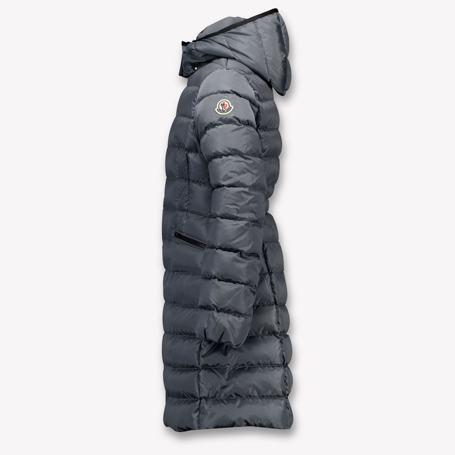 Moncler Charpal Kinder Meisjes Winterjas In Antraciet