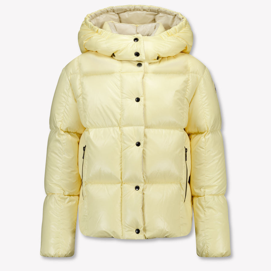 Moncler Parana Kids Girls Jackets In Yellow