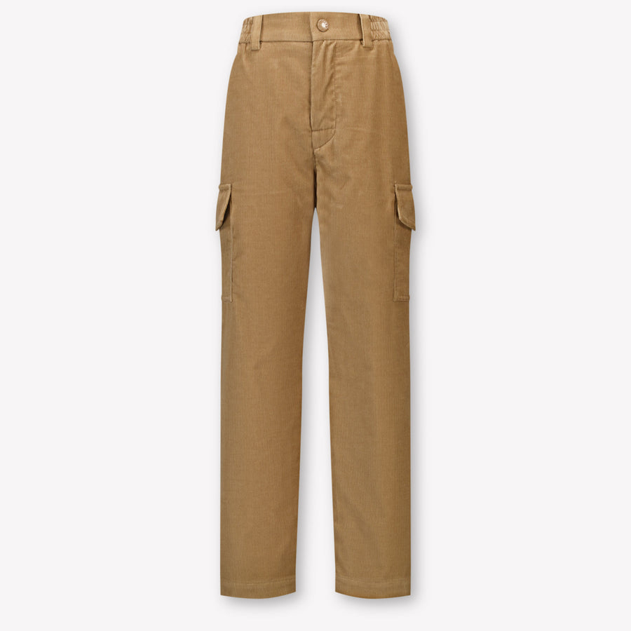 Moncler Kids Boys Pants In Beige