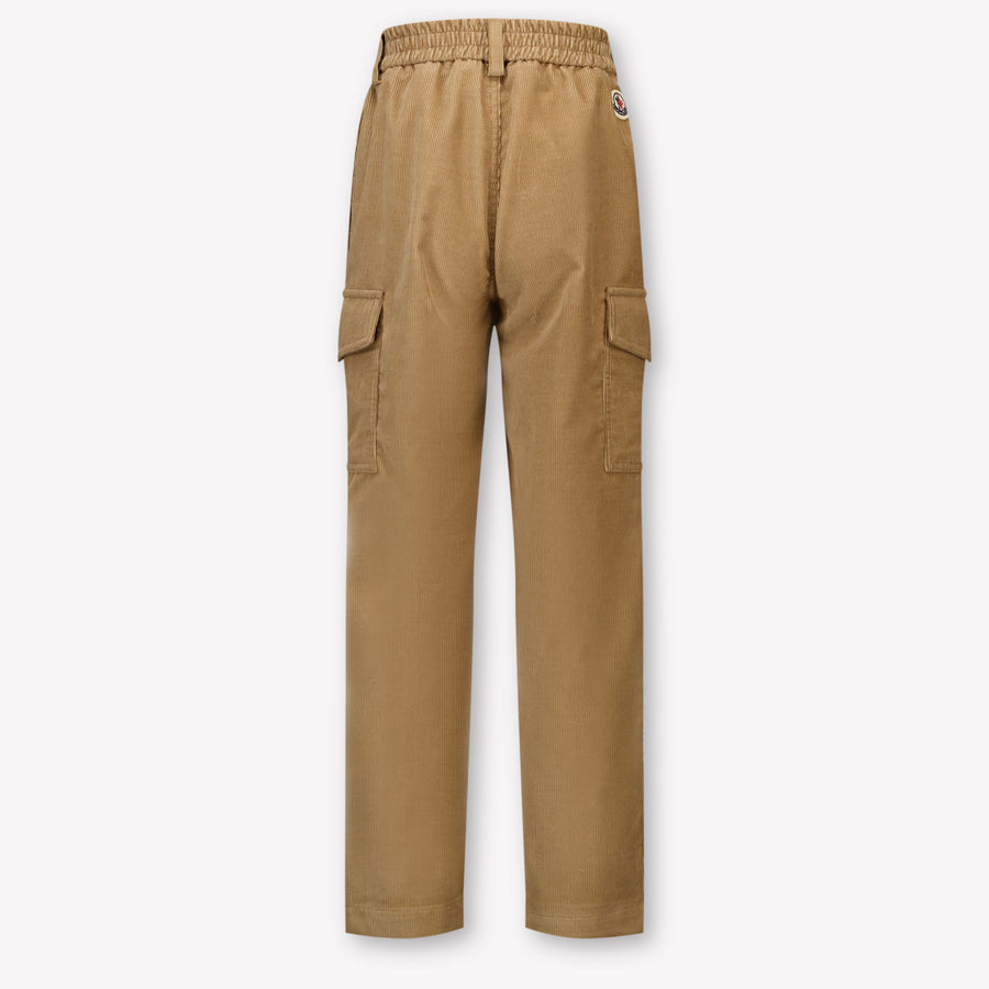 Moncler Kids Boys Pants In Beige