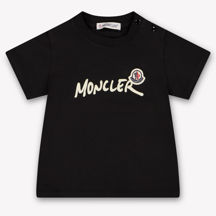 Moncler Baby Boys T-Shirt In Black