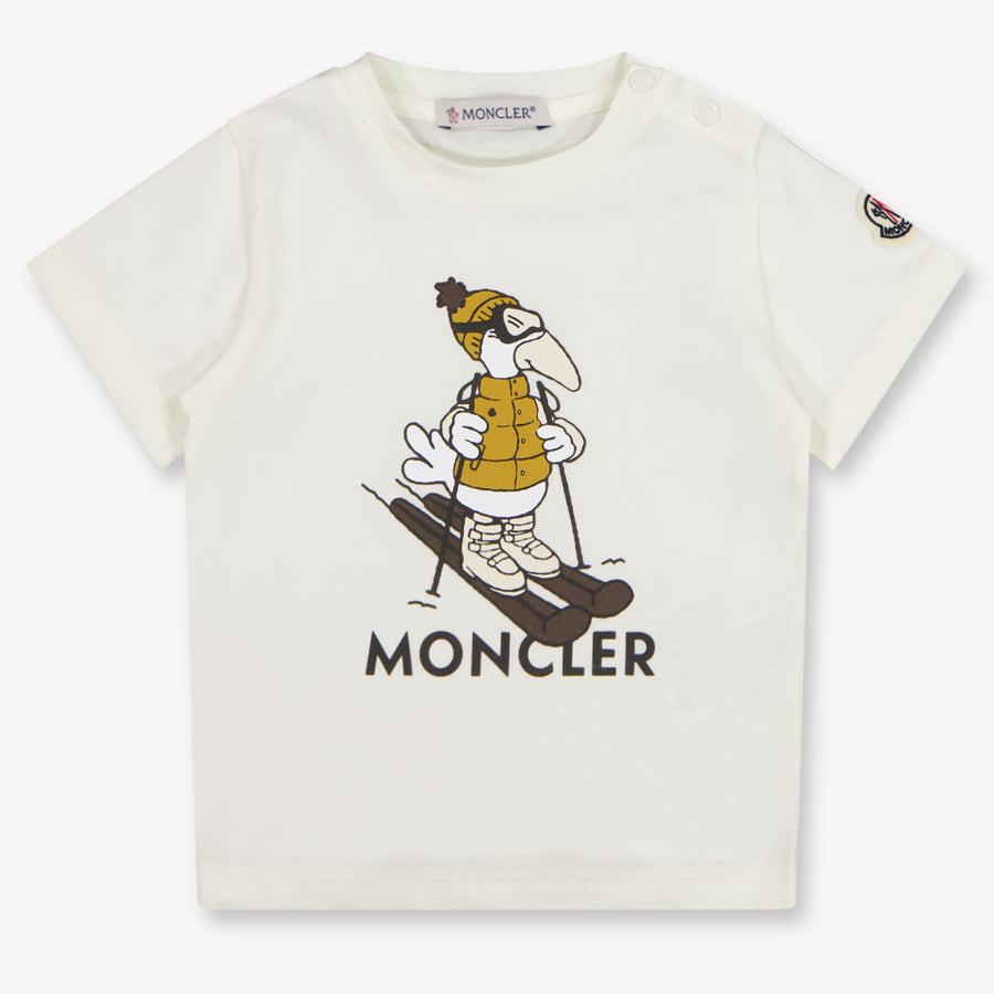 Moncler Baby Boys T-Shirt in White
