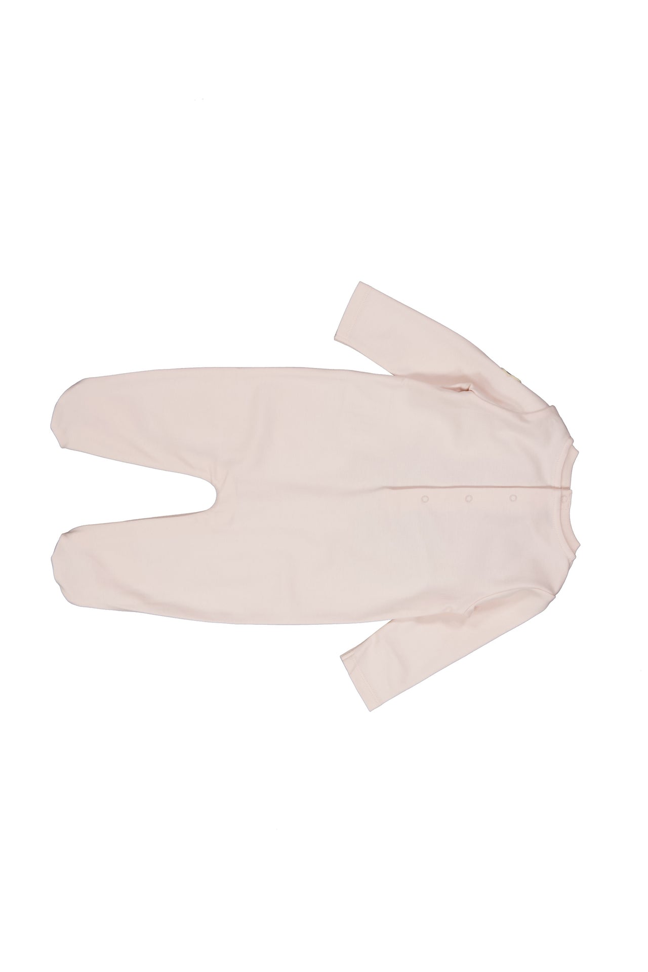 Moncler Baby Unisex Playsuit In Light Pink