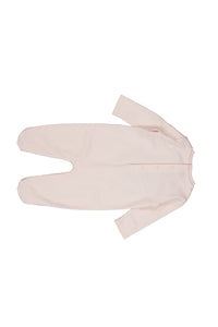 Moncler Baby Unisex Playsuit In Light Pink