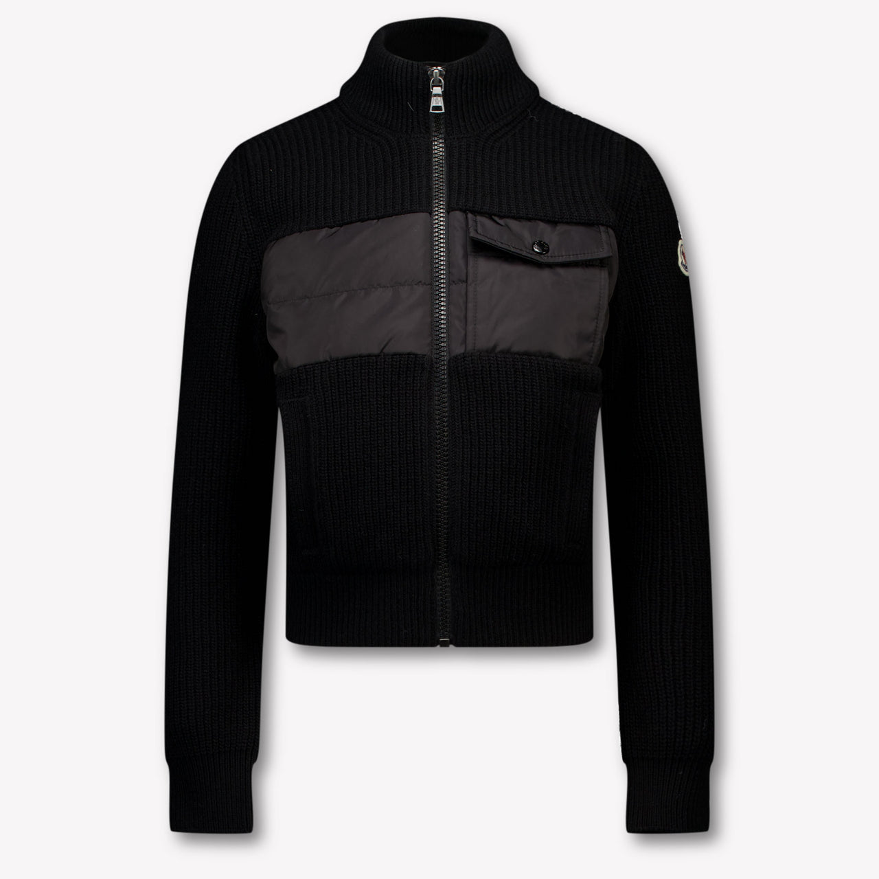Moncler Kids Boys Cardigan In Black