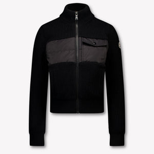 Moncler Kids Boys Cardigan In Black