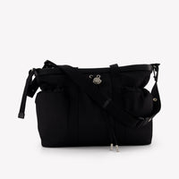 Moncler Baby Unisex Diaper Bag In Black