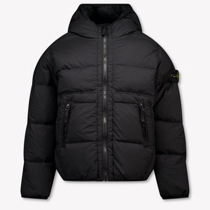 Stone Island Kids Boys Jackets In Black