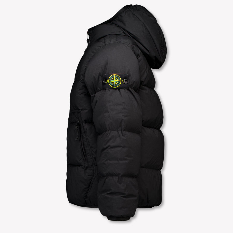 Stone Island Kids Boys Jackets In Black