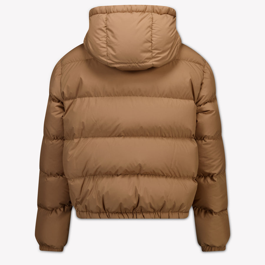 Moncler Phelanta Kinder Meisjes Winterjas In Camel