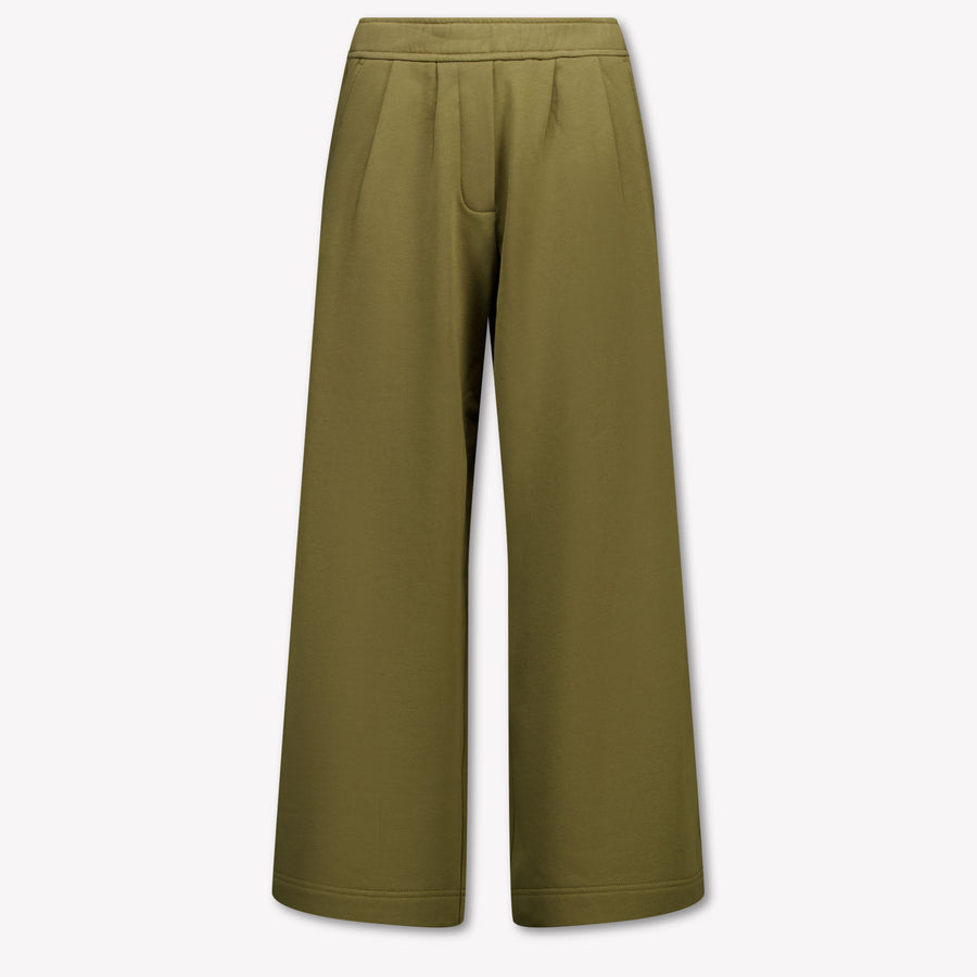 Moncler Kids Girls Pants In Army