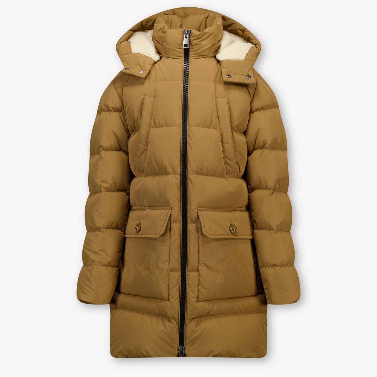 Moncler Tanay Kinder Jongens Winterjas In Camel
