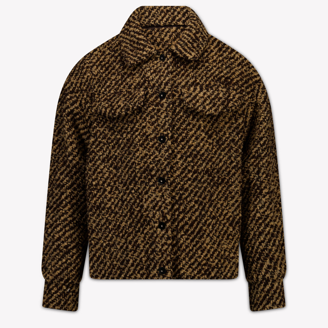 Moncler Kinder Meisjes Vest In Donker Bruin