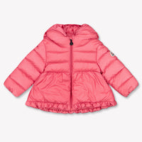 Moncler Odile Baby Meisjes Winterjas In Fuchsia