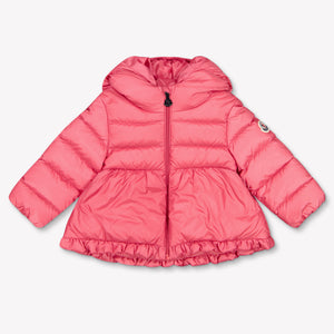 Moncler Odile Baby Meisjes Winterjas In Fuchsia