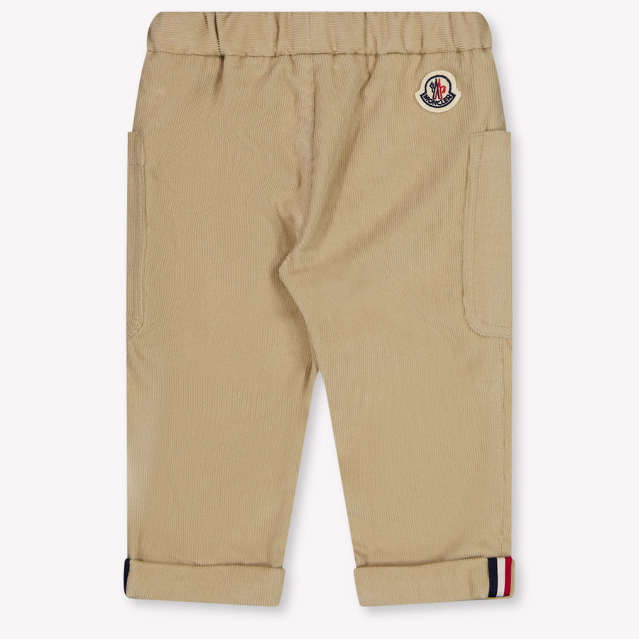 Moncler Baby Boys Pants In Beige