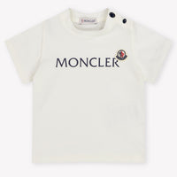 Moncler Baby Jongens T-Shirt In Wit