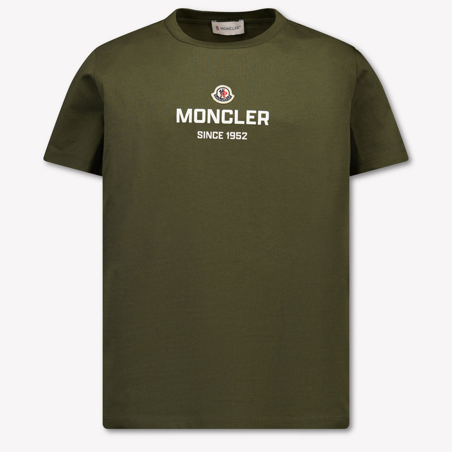 Moncler Boys T-Shirt in Army