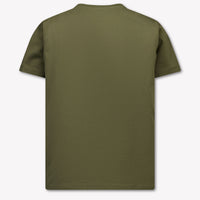 Moncler Kinder Jongens T-Shirt In Army