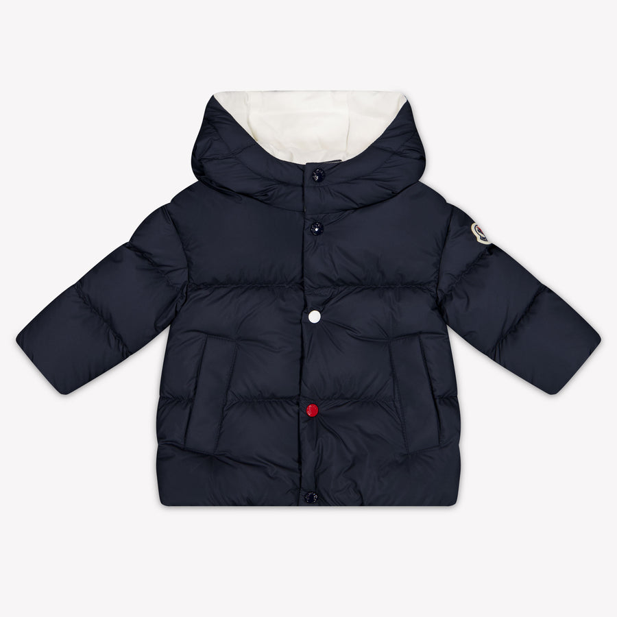 Moncler Romain Baby Boys Winter Jacket in Navy