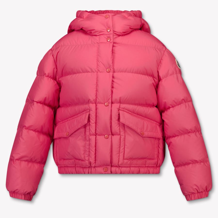 Moncler Phelanta Kids Girls Jackets In Fuchsia