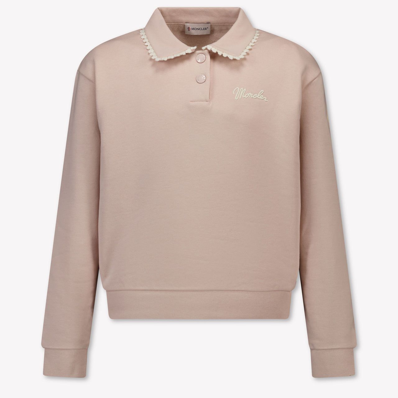 Moncler Kinder Meisjes Trui In Licht Roze
