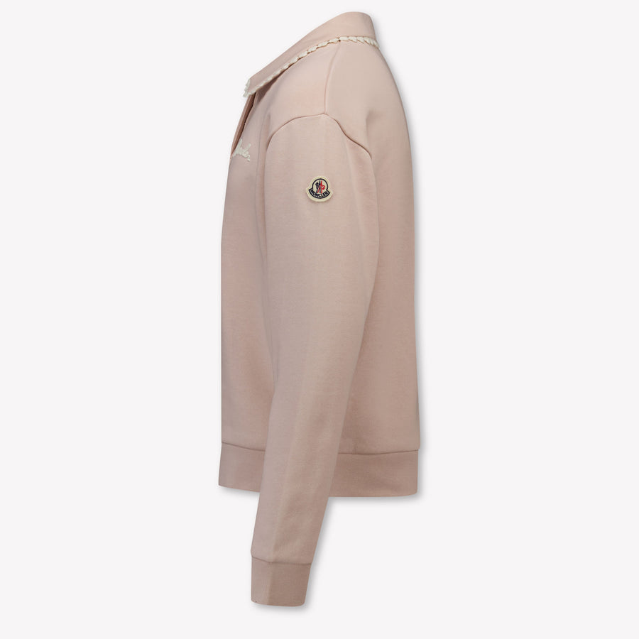 Moncler Kinder Meisjes Trui In Licht Roze
