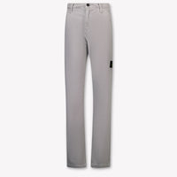 Stone Island Kids Boys Pants In Gray