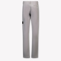 Stone Island Kids Boys Pants In Gray