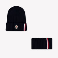 Moncler Kids Boys Hat In Navy