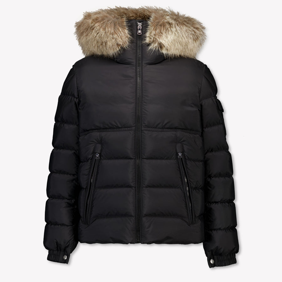 Moncler New Byron Boys Winter Jacket in Black