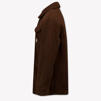 Moncler Kinder Unisex Vest In Donker Bruin