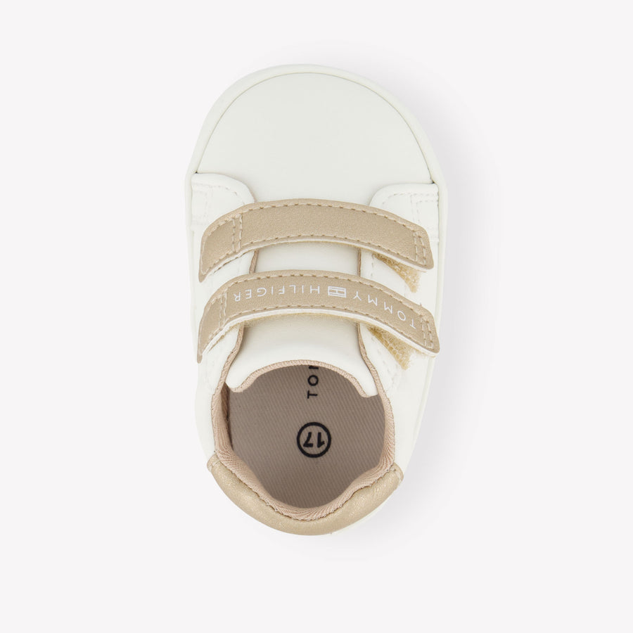 Tommy Hilfiger Baby Girls Sneakers In Gold