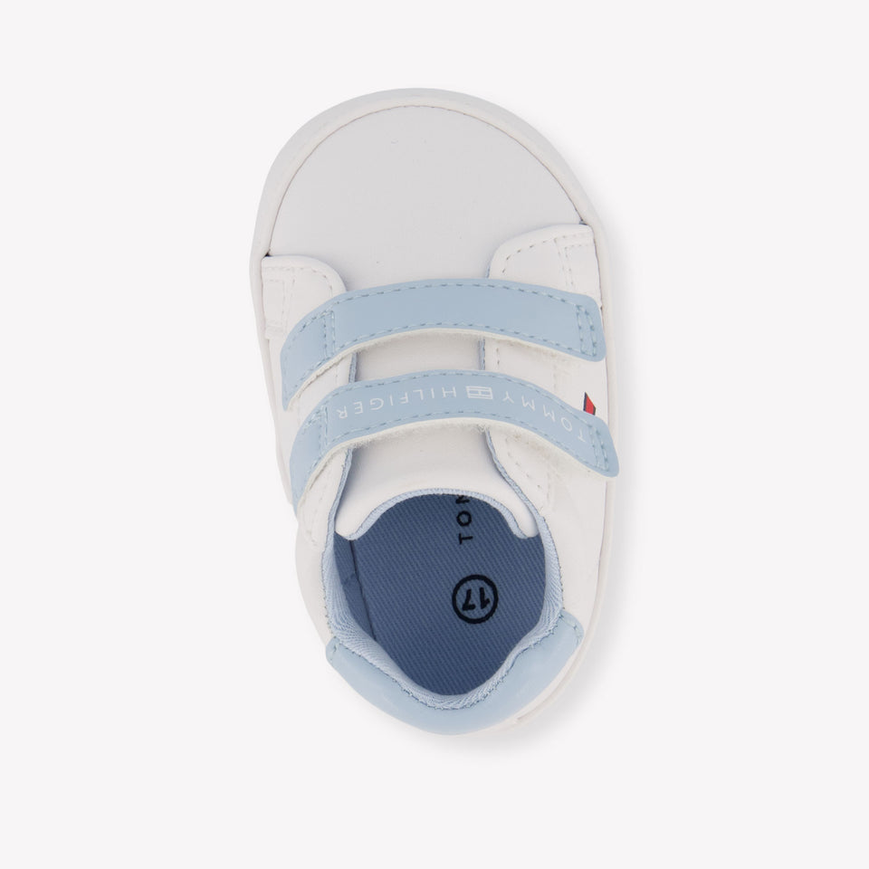 Tommy Hilfiger Baby Jongens Sneakers In Licht Blauw