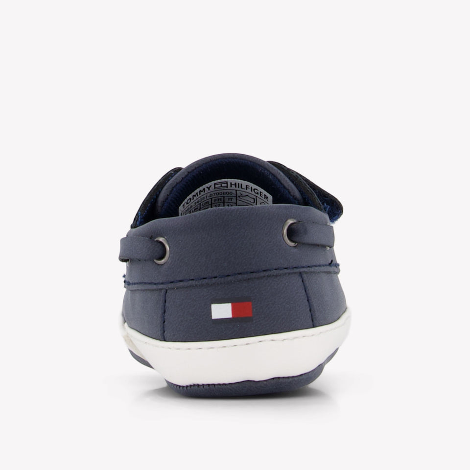 Tommy Hilfiger Baby Boys Shoes In Navy