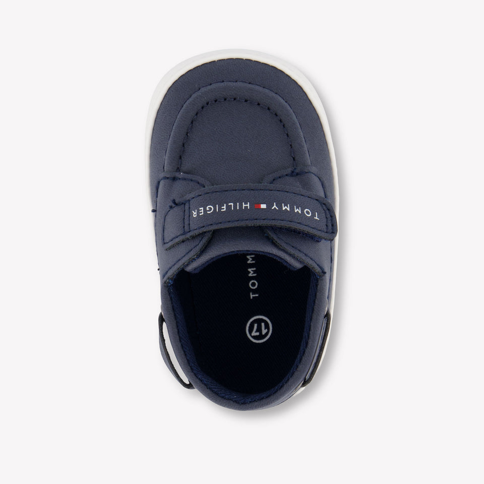 Tommy Hilfiger Baby Boys Shoes In Navy