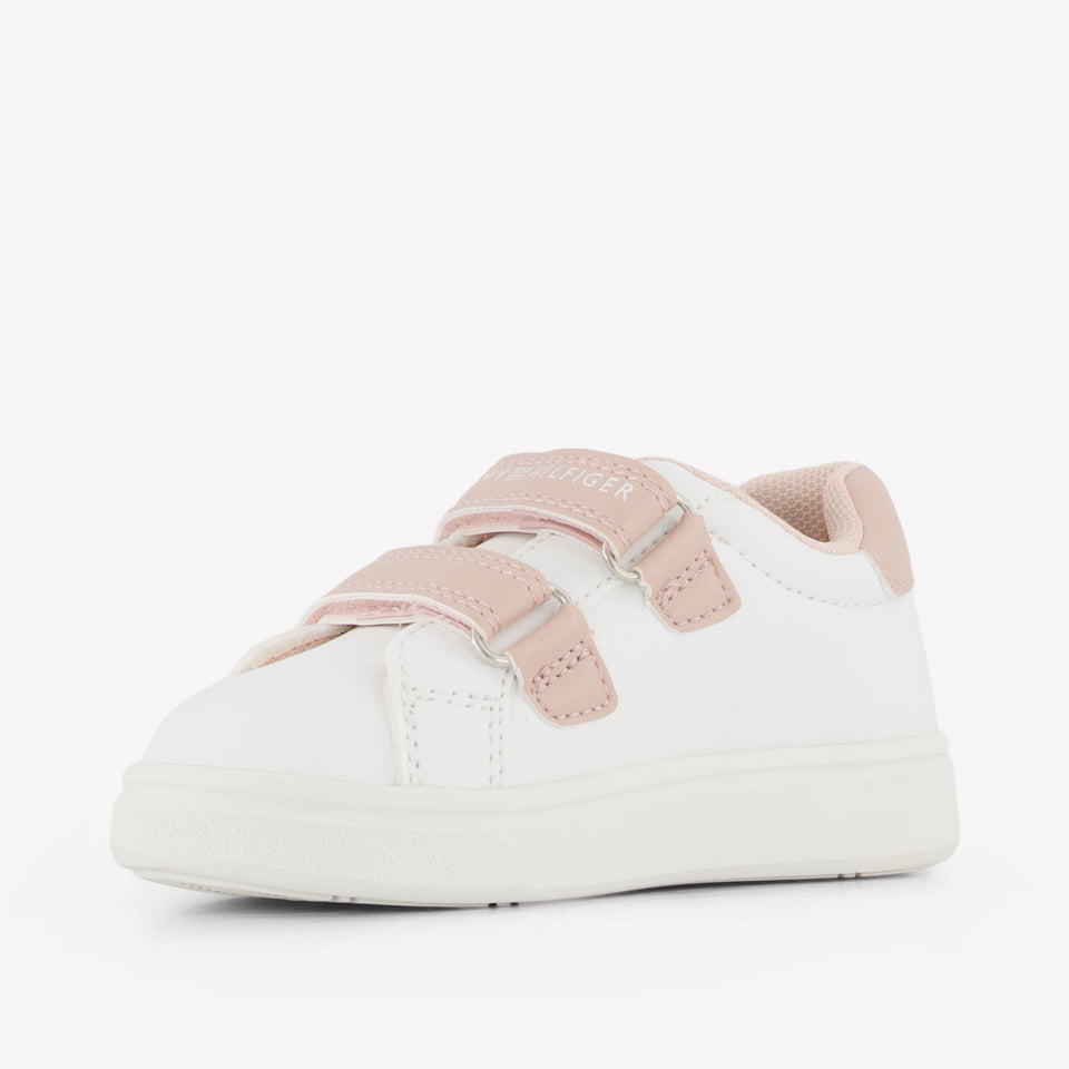 Tommy Hilfiger Girls Sneakers In White