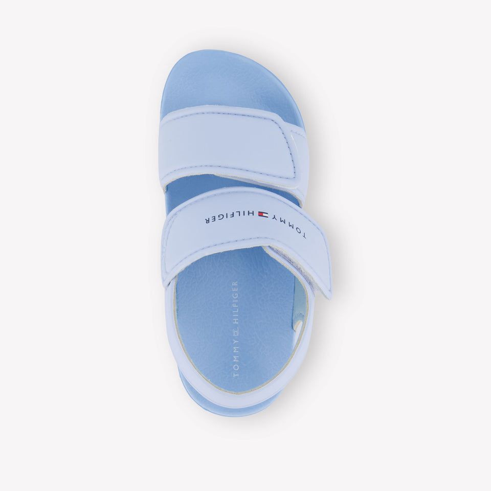 Tommy Hilfiger Boys Sandals In Light Blue