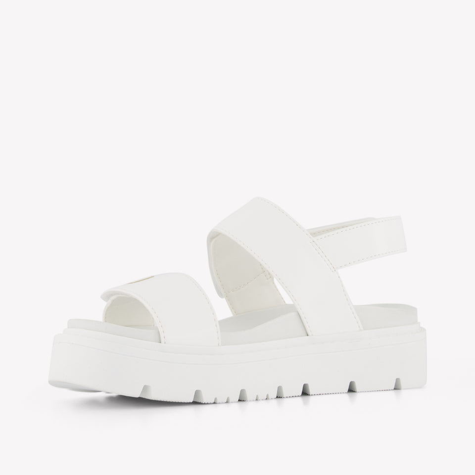 Tommy Hilfiger Meisjes Sandalen In Off White
