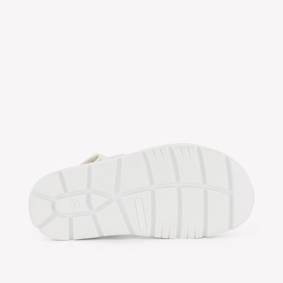 Tommy Hilfiger Meisjes Sandalen In Off White