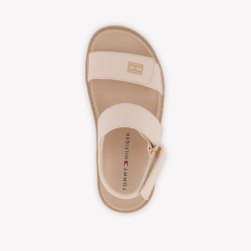 Tommy Hilfiger Meisjes Sandalen In Licht Beige
