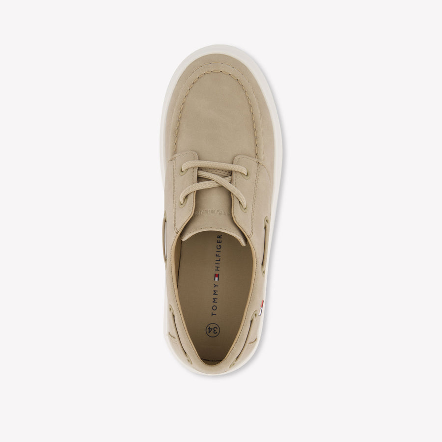 Tommy Hilfiger Boys Shoes In Beige