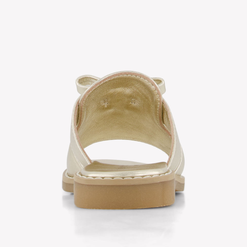 Tommy Hilfiger Meisjes Slippers In Goud