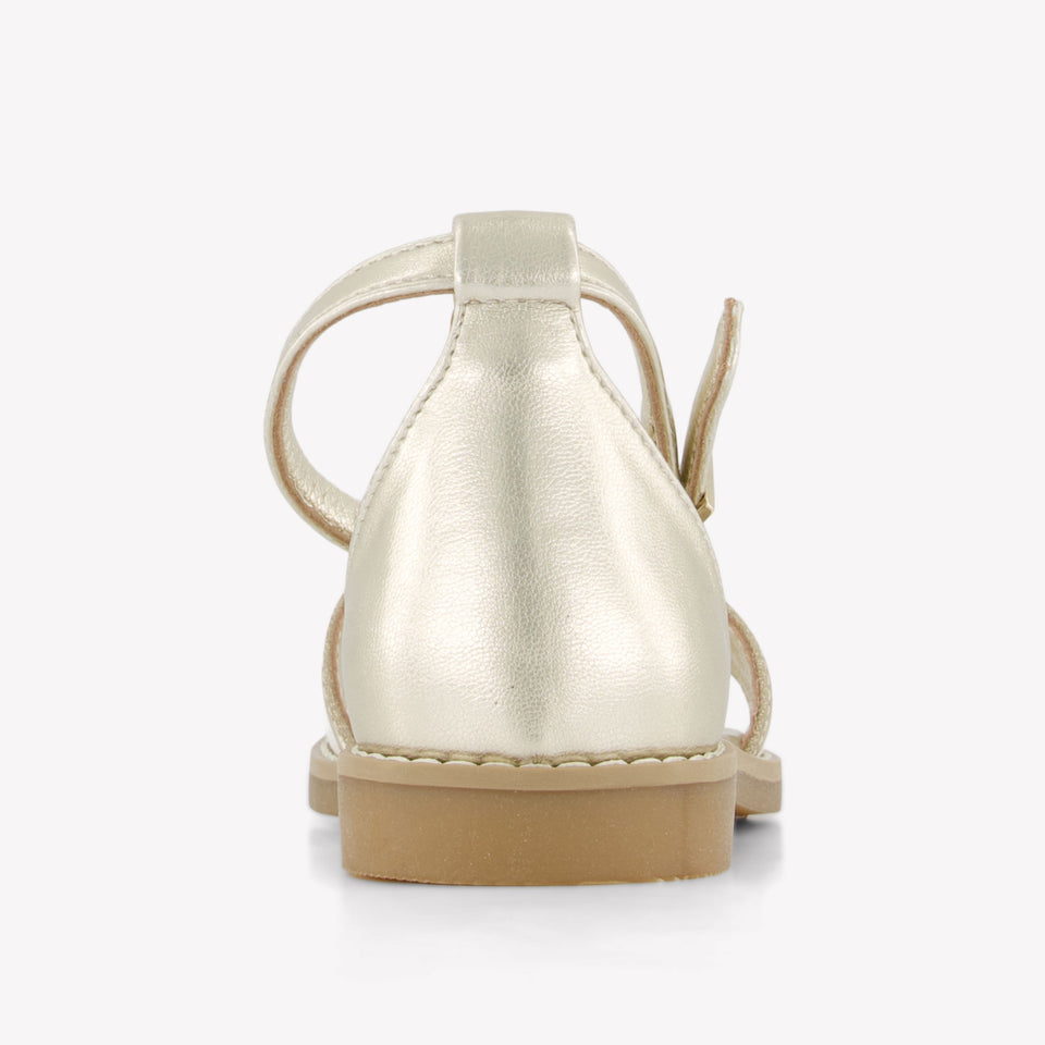 Tommy Hilfiger Girls Sandals In Gold